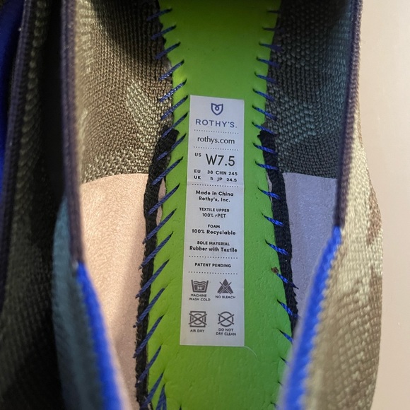 Rothy’s Camo Loafer 7.5 - Picture 4 of 4